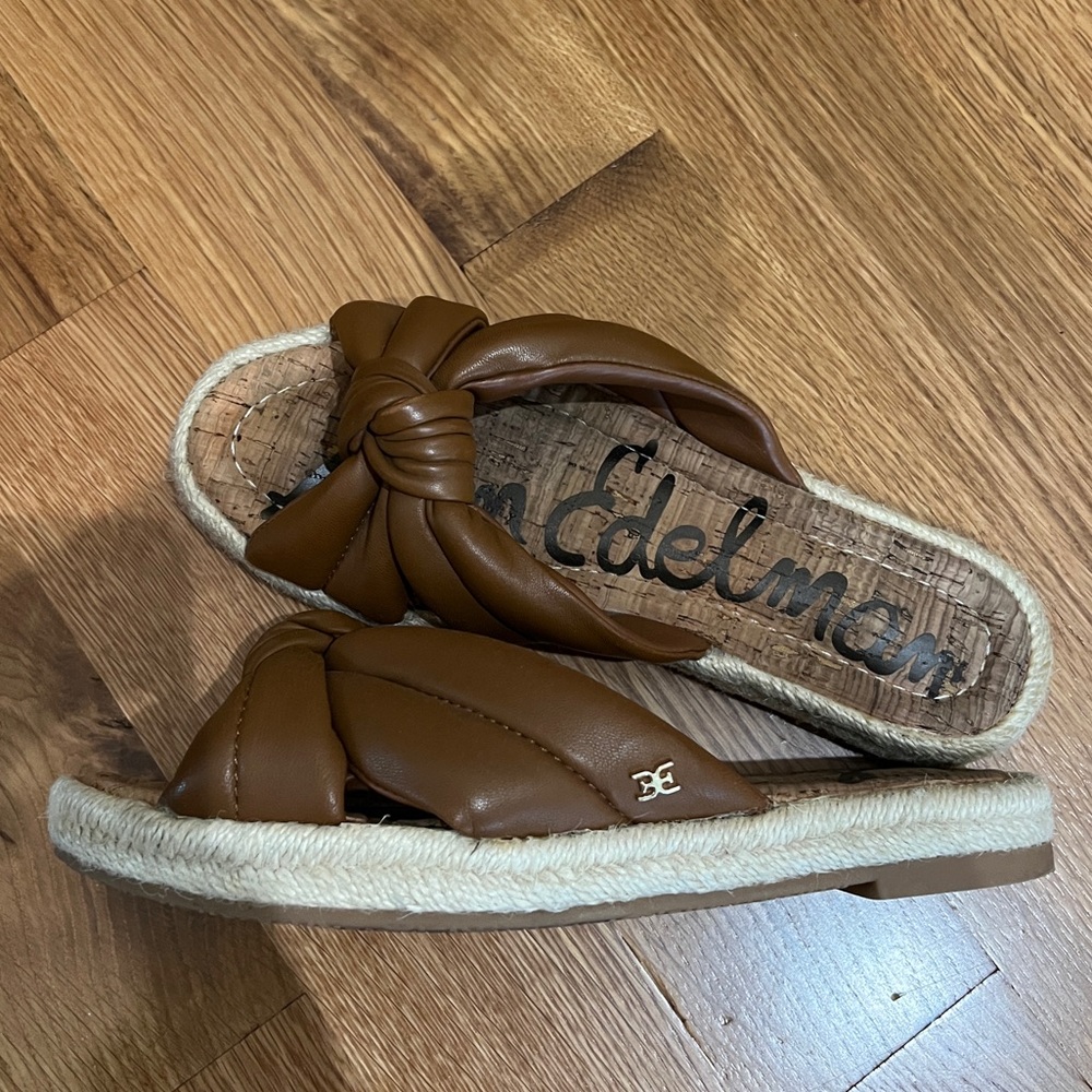 Sam Edelman Abbene Knotted Slide Sandals